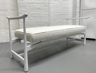 T H Robsjohn Gibbings Painted Bench in the style of Robsjohn Gibbings