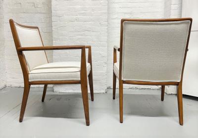 T H Robsjohn Gibbings Pair T H Robsjohn Gibbings Armchairs