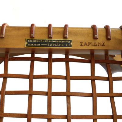 T H Robsjohn Gibbings Pair of 1961Klismos Chairs by T H Robsjohn Gibbings Saridis of Athens