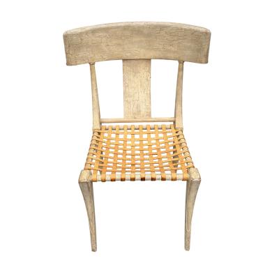 T H Robsjohn Gibbings Pair of Klismos Chairs Attr to t h Robsjohn Gibbings