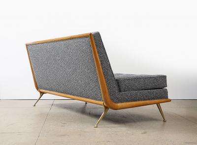 T H Robsjohn Gibbings Rare Armless Sofa by T H Robsjohn Gibbings for Widdicomb Furniture Co 
