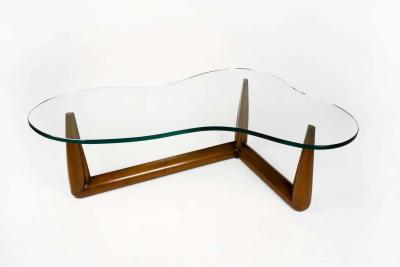 T H Robsjohn Gibbings Robsjohn Gibbings Biomorphic Cocktail Table w Interesting Anecdote of Noguchi