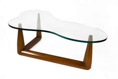 T H Robsjohn Gibbings Robsjohn Gibbings Biomorphic Cocktail Table w Interesting Anecdote of Noguchi