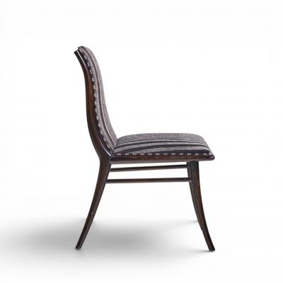 T H Robsjohn Gibbings Robsjohn Gibbings for Widdicomb Ebonized Walnut Dining Chairs Set of 6