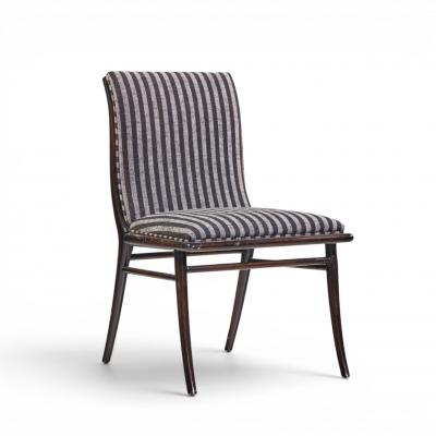 T H Robsjohn Gibbings Robsjohn Gibbings for Widdicomb Ebonized Walnut Dining Chairs Set of 6