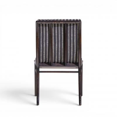 T H Robsjohn Gibbings Robsjohn Gibbings for Widdicomb Ebonized Walnut Dining Chairs Set of 6