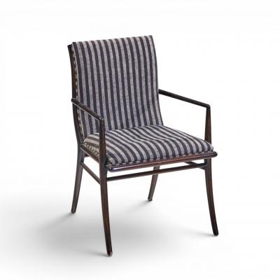 T H Robsjohn Gibbings Robsjohn Gibbings for Widdicomb Ebonized Walnut Dining Chairs Set of 6