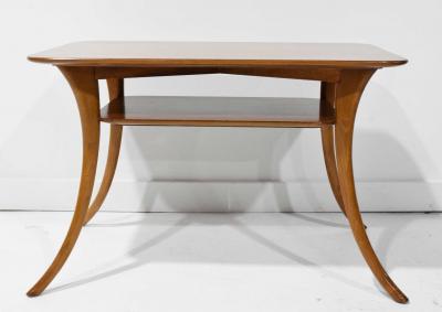 T H Robsjohn Gibbings Robsjohn Gibbings for Widdicomb Klismos Leg Side or Cocktail Table