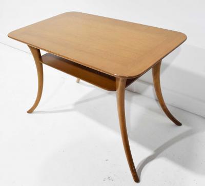 T H Robsjohn Gibbings Robsjohn Gibbings for Widdicomb Klismos Leg Side or Cocktail Table
