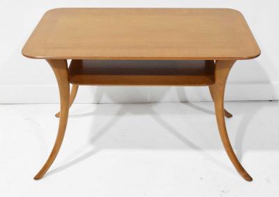 T H Robsjohn Gibbings Robsjohn Gibbings for Widdicomb Klismos Leg Side or Cocktail Table