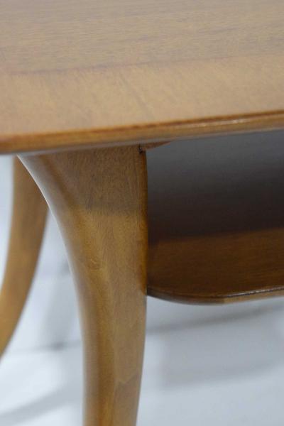 T H Robsjohn Gibbings Robsjohn Gibbings for Widdicomb Klismos Leg Side or Cocktail Table