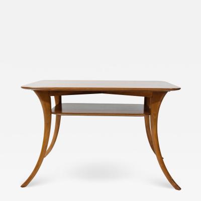 T H Robsjohn Gibbings Robsjohn Gibbings for Widdicomb Klismos Leg Side or Cocktail Table