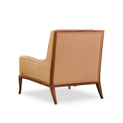 T H Robsjohn Gibbings Robsjohn Gibbings for Widdicomb Mid Century Bleached Mahogany Lounge Chair