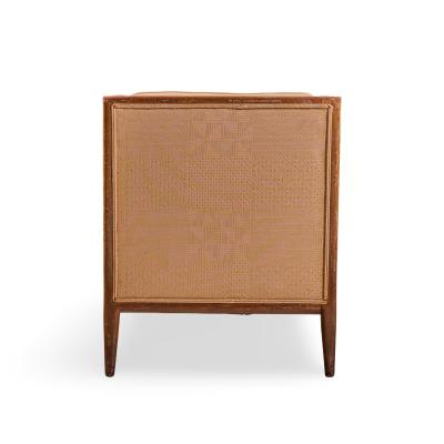 T H Robsjohn Gibbings Robsjohn Gibbings for Widdicomb Mid Century Bleached Mahogany Lounge Chair