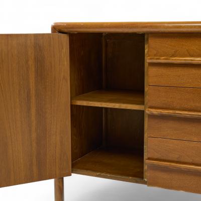 T H Robsjohn Gibbings Robsjohn Gibbings for Widdicomb Mid Century Walnut Credenza