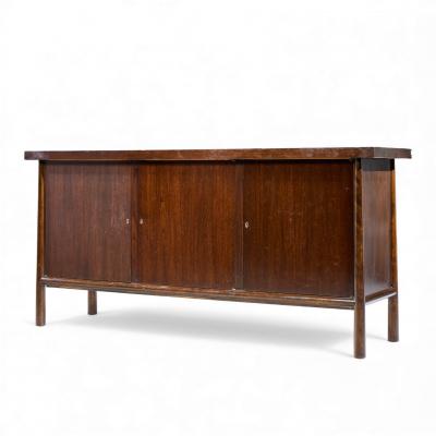 T H Robsjohn Gibbings Robsjohn Gibbings for Widdicomb Mid Century Walnut Credenza