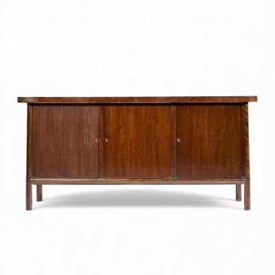 T H Robsjohn Gibbings Robsjohn Gibbings for Widdicomb Mid Century Walnut Credenza