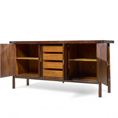 T H Robsjohn Gibbings Robsjohn Gibbings for Widdicomb Mid Century Walnut Credenza