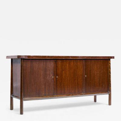 T H Robsjohn Gibbings Robsjohn Gibbings for Widdicomb Mid Century Walnut Credenza