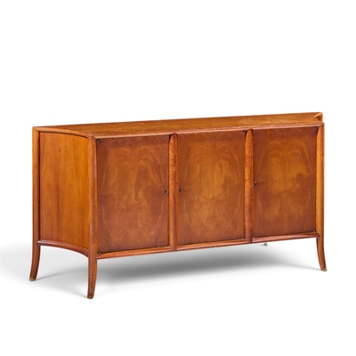 T H Robsjohn Gibbings Robsjohn Gibbings for Widdicomb Mid Century Walnut Credenza