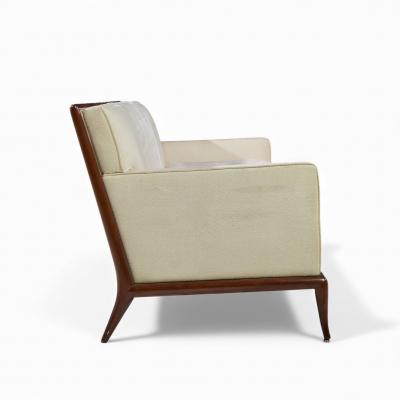 T H Robsjohn Gibbings Robsjohn Gibbings for Widdicomb Mid Century Walnut Sofa