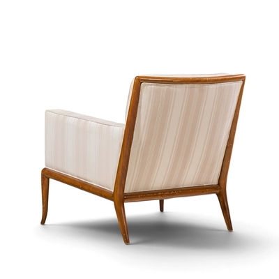 T H Robsjohn Gibbings Robsjohn Gibbings for Widdicomb Sabre Leg Lounge Chairs Pair