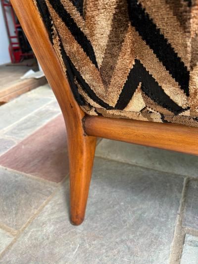 T H Robsjohn Gibbings Sensational T H Robsjohn Gibbings Slipper Lounge Chair for Widdicomb