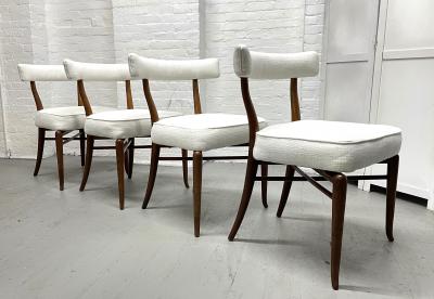 T H Robsjohn Gibbings Set of 4 T H Robsjohn Gibbings Klismos Chairs