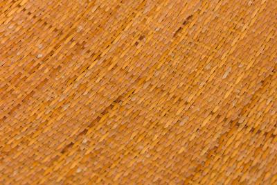 T H Robsjohn Gibbings Set of 8 T H Robsjohn Gibbings for Widdicomb Woven Seat Dining Chairs