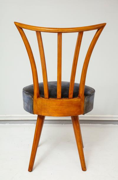 T H Robsjohn Gibbings Set of Four Mid Century Modern Chairs in the Manner of Robsjohn Gibbings