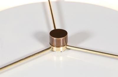 T H Robsjohn Gibbings T H Robsjohn Gibbings Model 170 Brass Tripod Table Lamp for Hansen