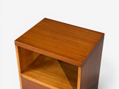 T H Robsjohn Gibbings T H Robsjohn Gibbings Nightstands Mahogany Brass USA 1960s