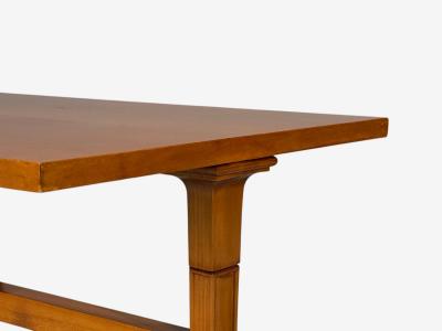 T H Robsjohn Gibbings T H Robsjohn Gibbings Rare Trapeza End Tables Walnut Greece 1937