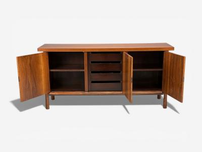 T H Robsjohn Gibbings T H Robsjohn Gibbings Sideboard Walnut USA 1960s