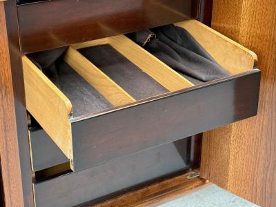 T H Robsjohn Gibbings T H Robsjohn Gibbings Sideboard Walnut USA 1960s