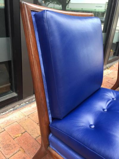 T H Robsjohn Gibbings T H Robsjohn Gibbings Slipper Chairs Pair