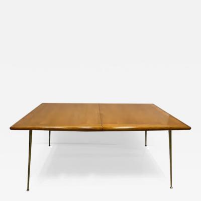 T H Robsjohn Gibbings T H Robsjohn Gibbings Widdicomb Boomerang Dining Table with Leaf Extension