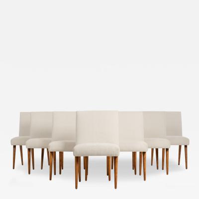 T H Robsjohn Gibbings T H Robsjohn Gibbings for Widdicomb Dining Chairs Set of Eight 1955