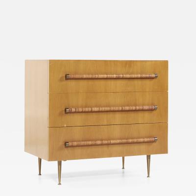 T H Robsjohn Gibbings T H Robsjohn Gibbings for Widdicomb Mid Century Bleached Mahogany Dresser