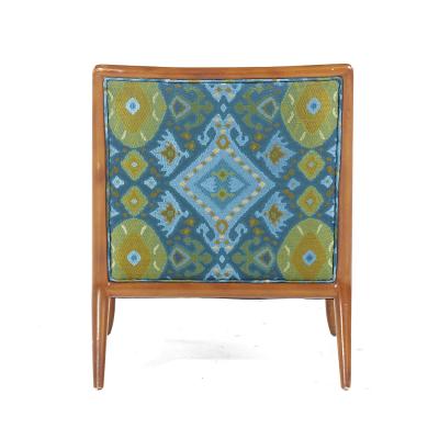 T H Robsjohn Gibbings T H Robsjohn Gibbings for Widdicomb Mid Century Slipper Lounge Chairs Pair