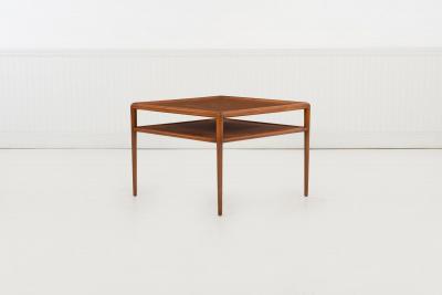 T H Robsjohn Gibbings T H Robsjohn Gibbings for Widdicomb Model 1781 Two Tier Lamp Table 1953