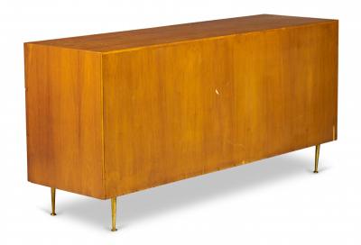 T H Robsjohn Gibbings T H Robsjohn Gibbings for Widdicomb Walnut Six Drawer Chest of Drawers