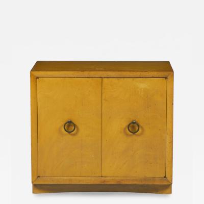 T H Robsjohn Gibbings T H Robsjohn Gibbings for WiddicombModern Two Door Maple Cabinet