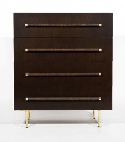T H Robsjohn Gibbings TH Robsjohn Gibbings Four Drawer Chest for Widdicomb