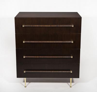 T H Robsjohn Gibbings TH Robsjohn Gibbings Four Drawer Chest for Widdicomb