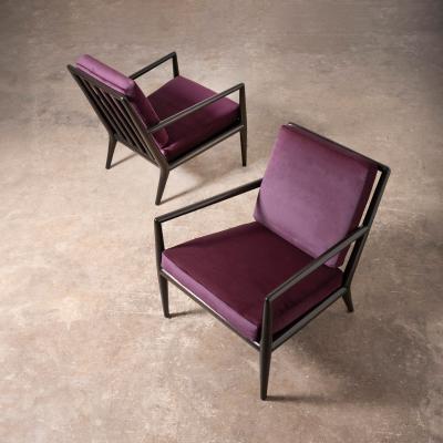 T H Robsjohn Gibbings TH Robsjohn Gibbings Lounge Chairs For Widdicomb