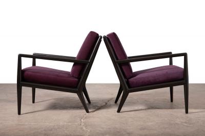 T H Robsjohn Gibbings TH Robsjohn Gibbings Lounge Chairs For Widdicomb
