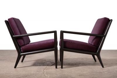 T H Robsjohn Gibbings TH Robsjohn Gibbings Lounge Chairs For Widdicomb