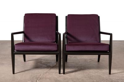 T H Robsjohn Gibbings TH Robsjohn Gibbings Lounge Chairs For Widdicomb