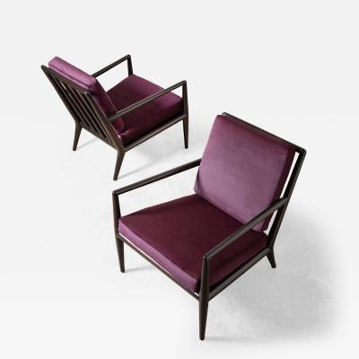 T H Robsjohn Gibbings TH Robsjohn Gibbings Lounge Chairs For Widdicomb